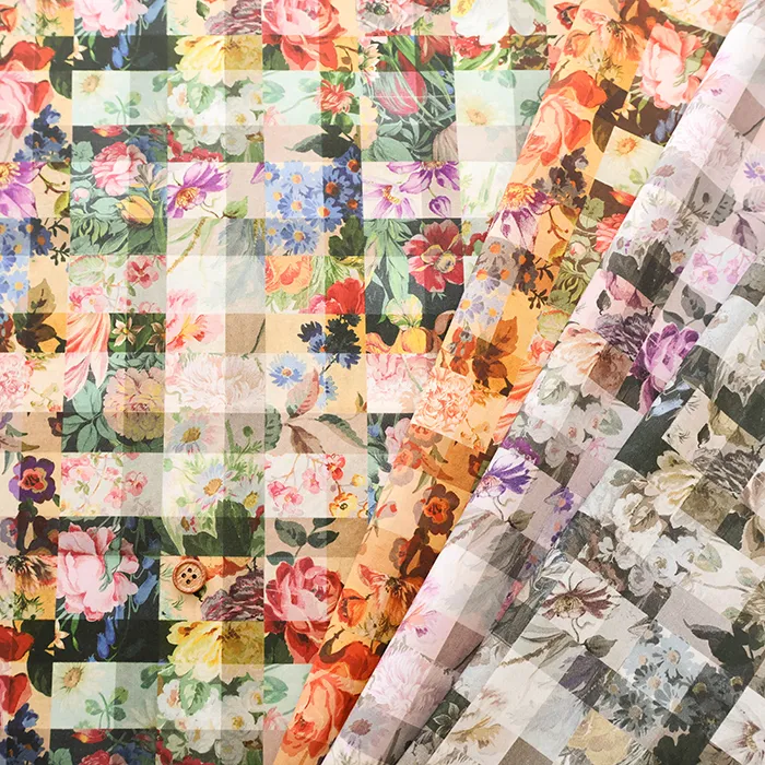 LIBERTY　リバティ　コットンタナローンプリント生地　Arechive Gingham