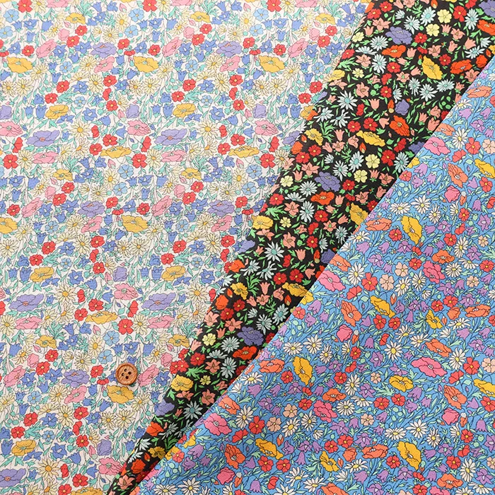 LIBERTY　シルクデシン　Poppy Park