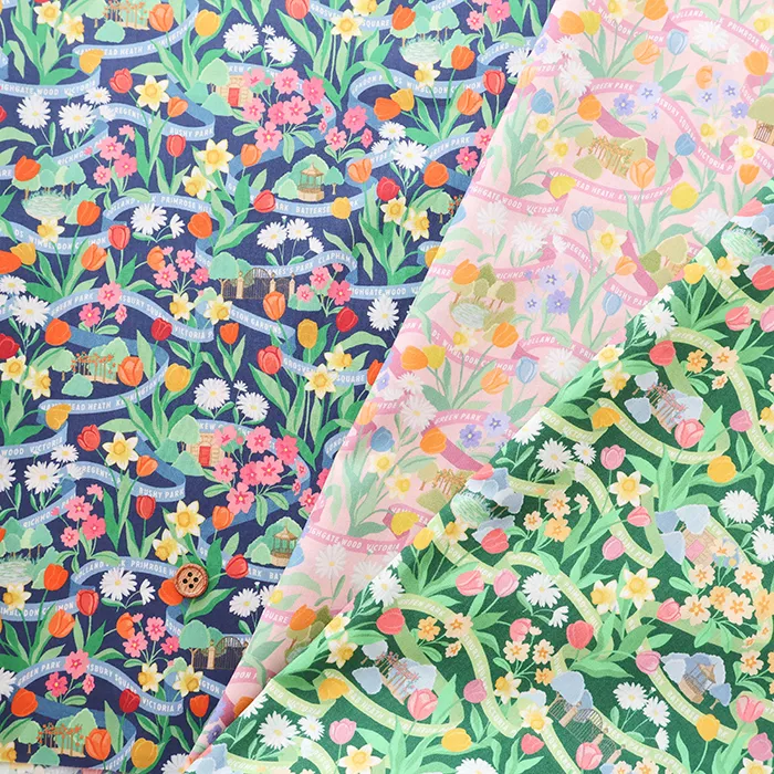 イタリア製　Liberty Fabrics 2025S/S PARK POSY