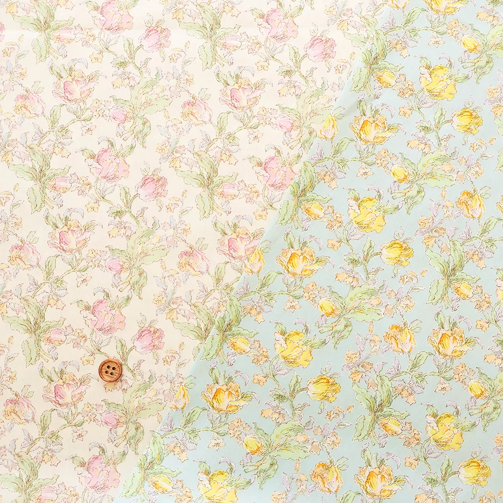 イタリア製　Liberty Fabrics 2026A/W Organic Tana Vol.6　Emily Tulip