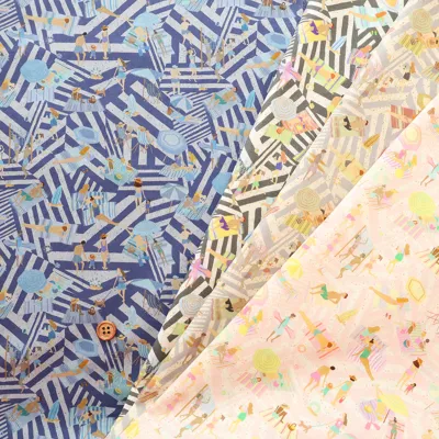 イタリア製　Liberty Fabrics 2026S/S Ceramic Bloom　Shoreline