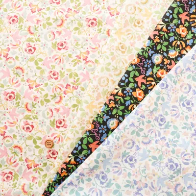 イタリア製　Liberty Fabrics 2026S/S Ceramic Bloom　Emma Rei