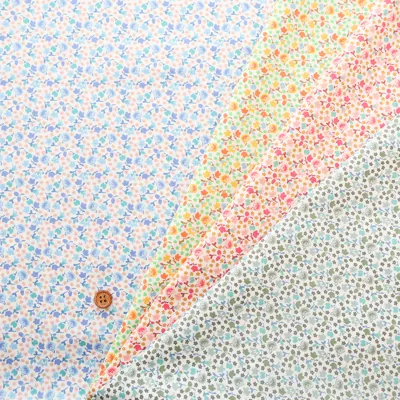 イタリア製　Liberty Fabrics 2026S/S Ceramic Bloom　Glazed Meadow