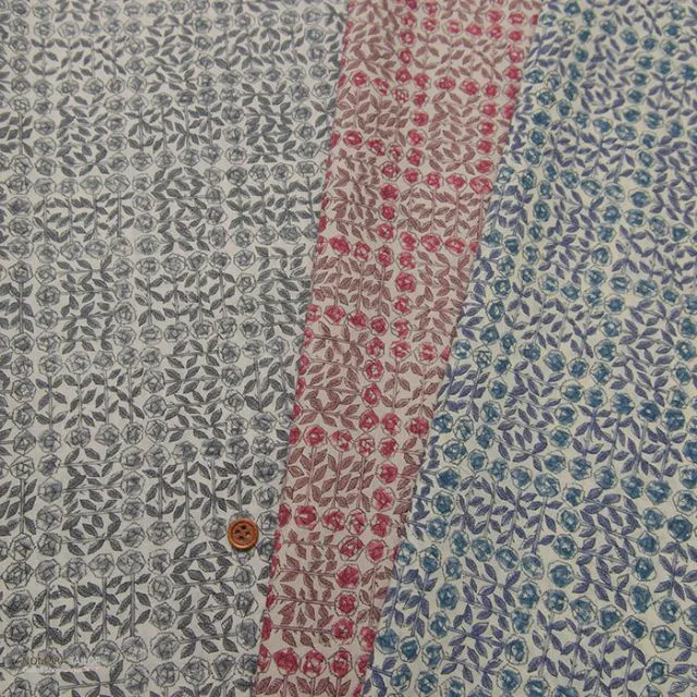 コットンローンプリント"LIBERTY JAPAN"Sleeping Rose"