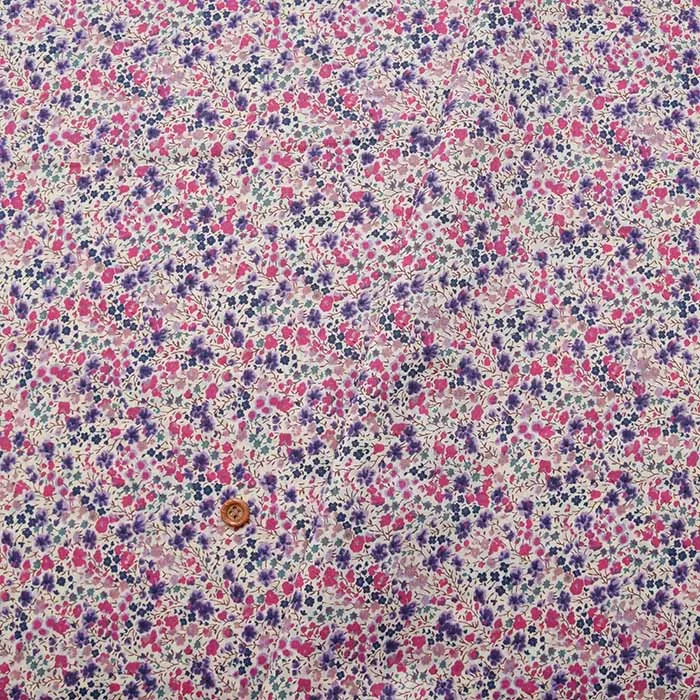 LIBERTY2022エターナルコレクションコットンタナローンプリント生地　Phoebe