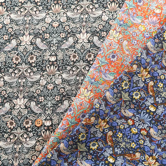 LIBERTY　シルクデシン　Strawberry Thief