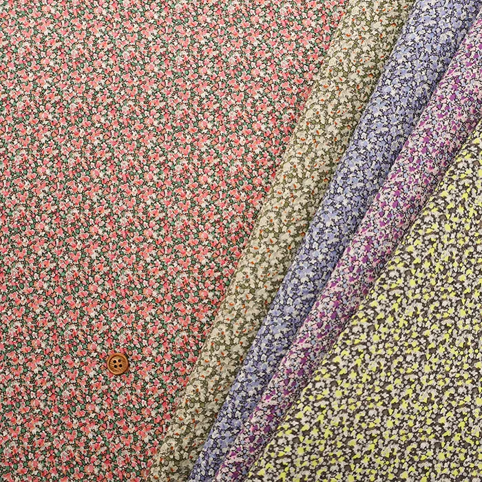 Liberty Fabrics 2025S/S Eastbourne Lawn Swim　Pepper