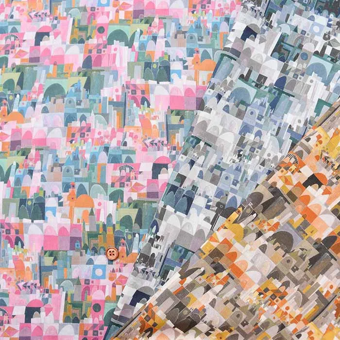 イタリア製　Liberty Fabrics 2024S/S Wildsmith’s Wonderful World　Urban Jungle