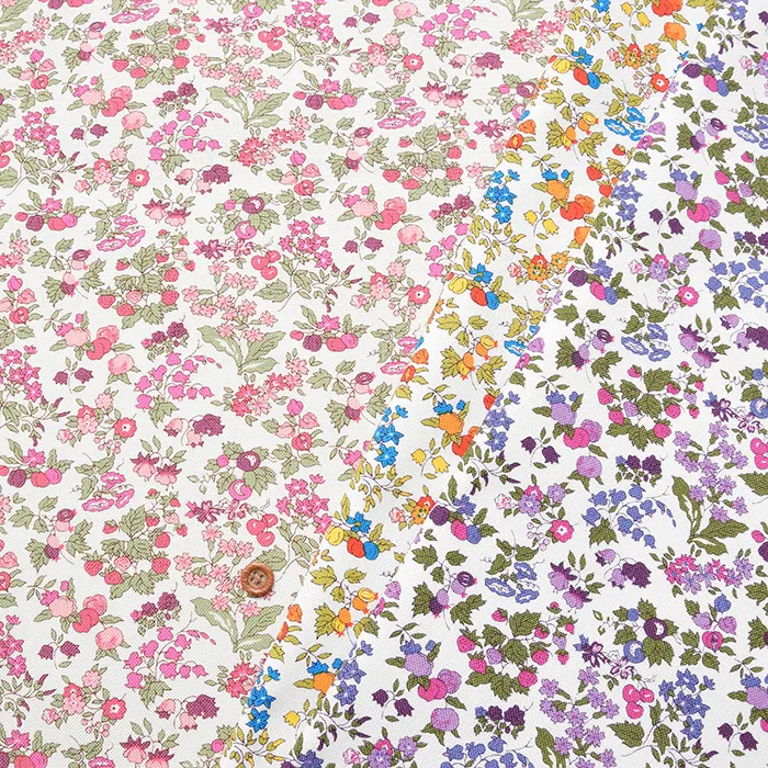 LIBERTY2022 S/S  11号帆布プリント生地　Nancy Ann