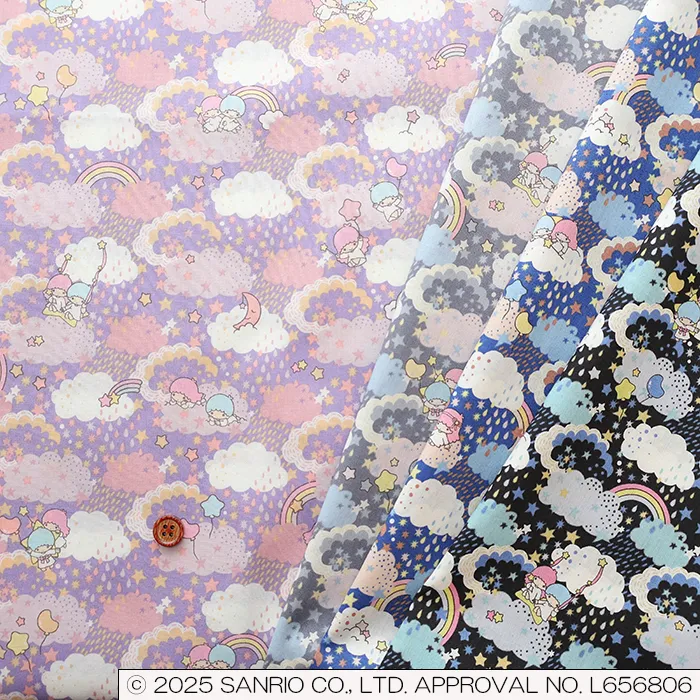 Liberty Fabrics 2025S/S Little Twin Stars 50th Anniversary Collection Hiding Dreams