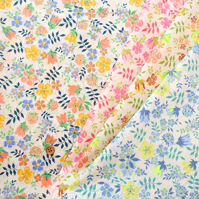 Liberty Fabrics 2025A/W Neon Splash Edenham Neon