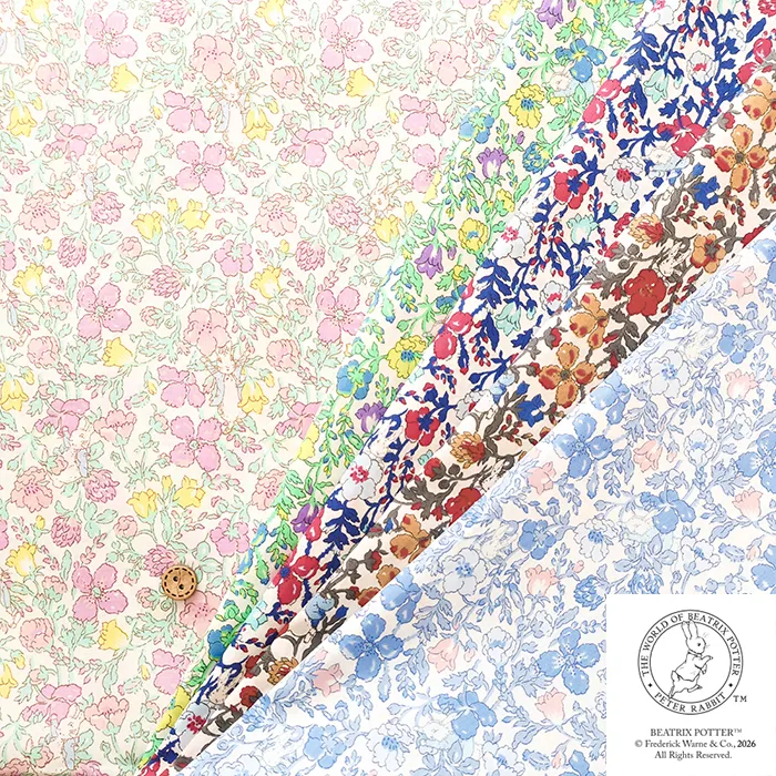 Liberty Fabrics 2026S/S Peter Rabbit(TM)Collection Peter Meadow