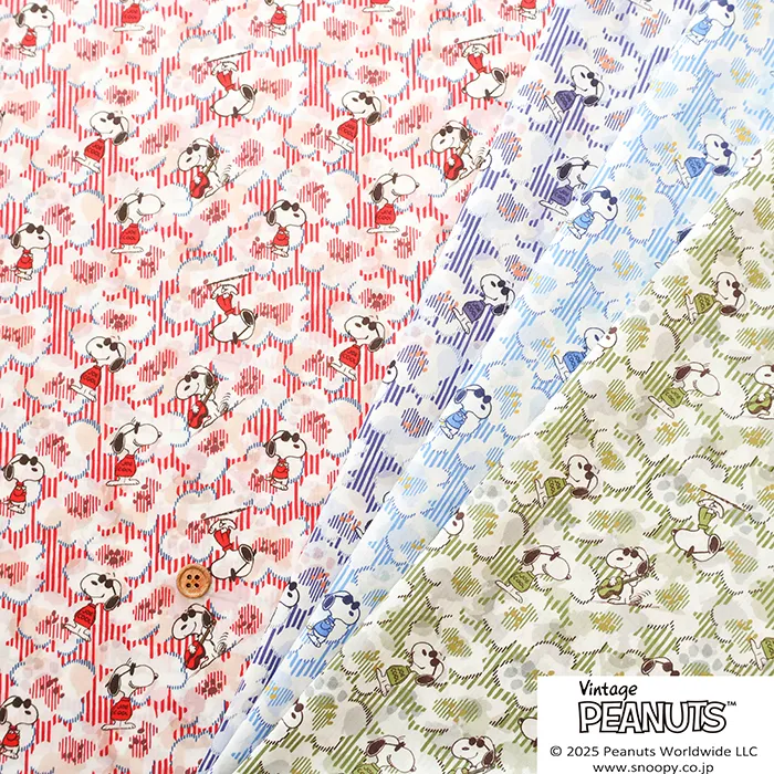 Liberty Fabrics 2025S/S PEANUTS(TM)Collection vol.2 Joe Cool