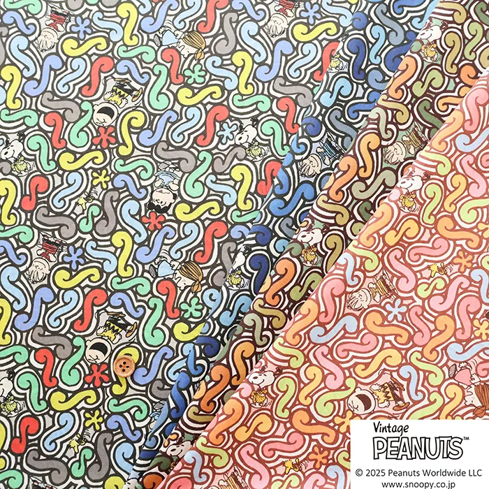Liberty Fabrics 2025S/S PEANUTS(TM)Collection vol.2 Squiggly Story