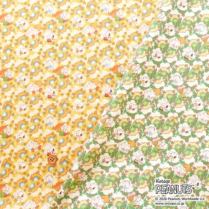 Liberty Fabrics 2026S/S PEANUTS(TM)Collection Vol.3 Friendship Blooms