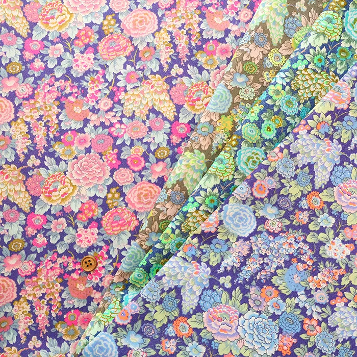 Liberty Fabrics 2025A/W Neon Splash Elysian Neon