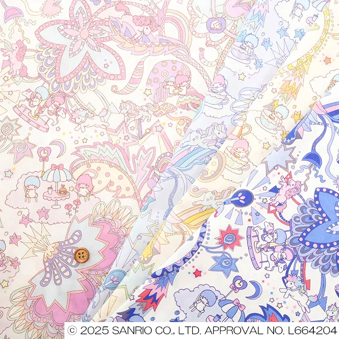 Liberty Fabrics 2025A/W　Little Twin Stars Collection　Soho Carnival