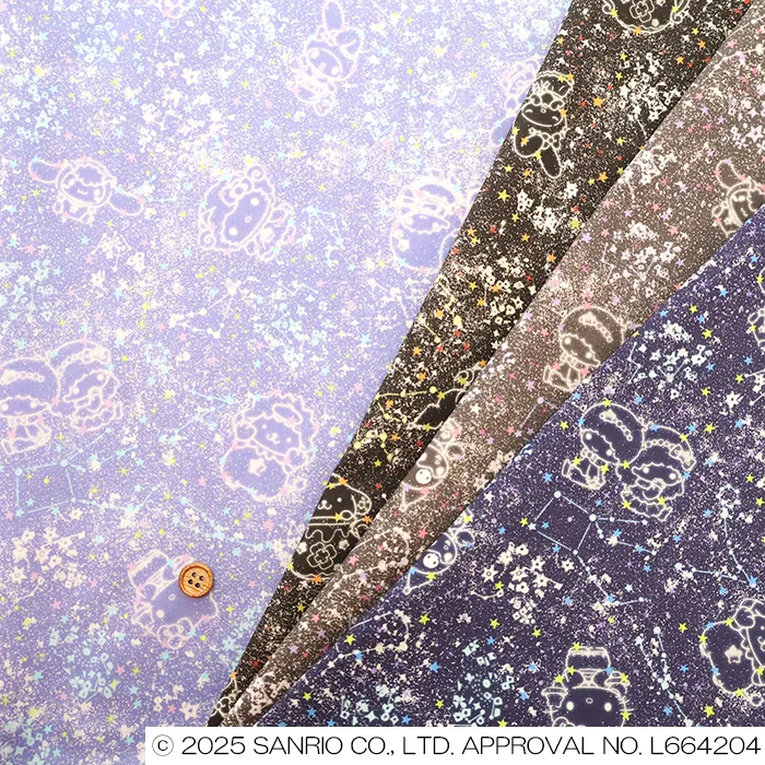 Liberty Fabrics 2025A/W　Little Twin Stars Collection　Constellation Sky