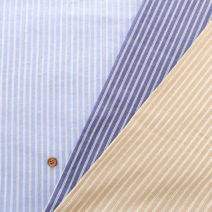 中国製　ストライプドビー生地