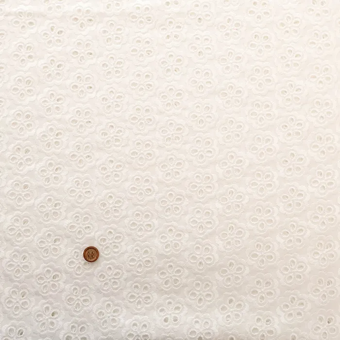 コットン60ローンレース生地