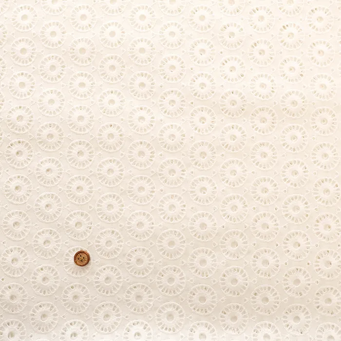 コットン60ローンレース生地