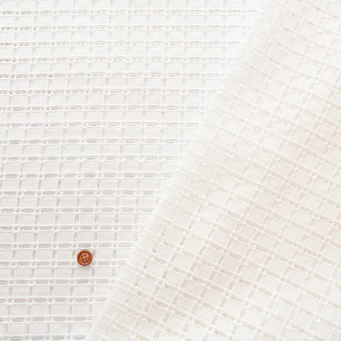 コットンローンレース生地　スクエア