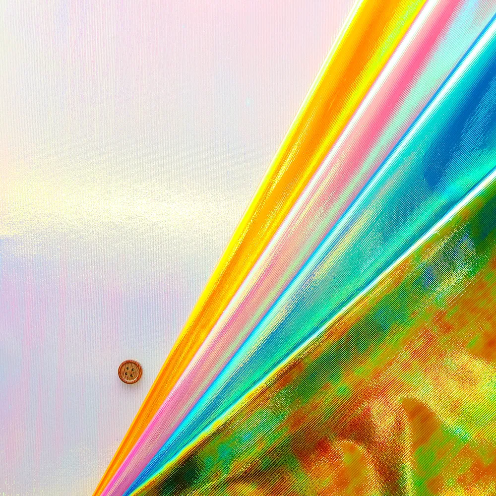 オーロラフィルム生地　無地