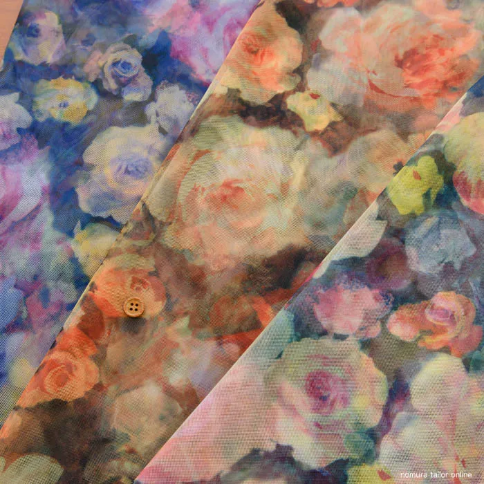 ストレッチチュールプリント