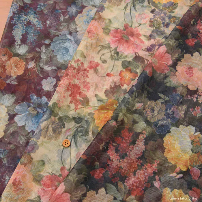 ストレッチチュールプリント