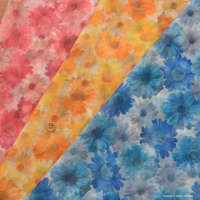 ストレッチチュールプリント