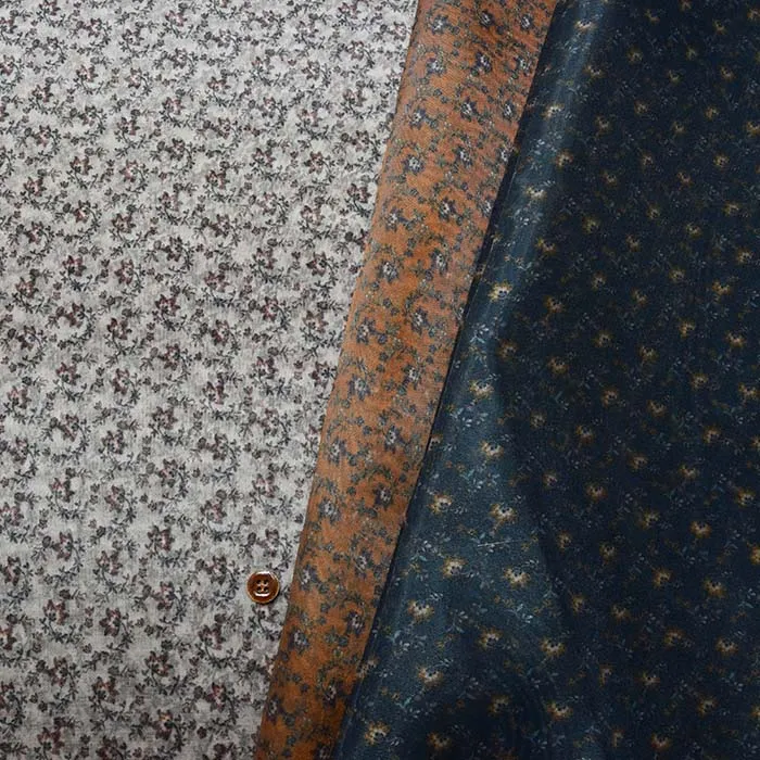 オーガンジープリント　フラワー