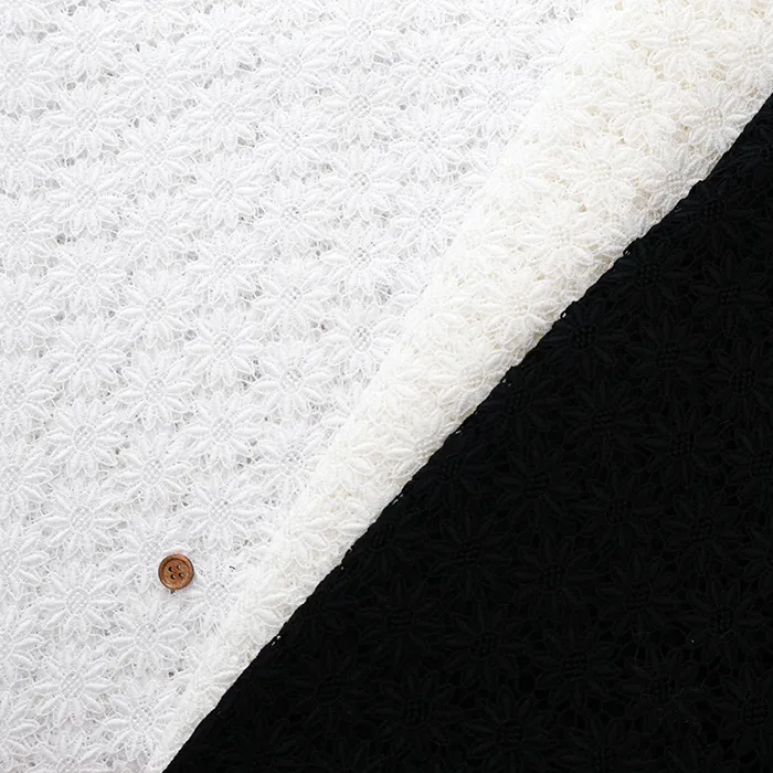 コットンケミカルレース生地