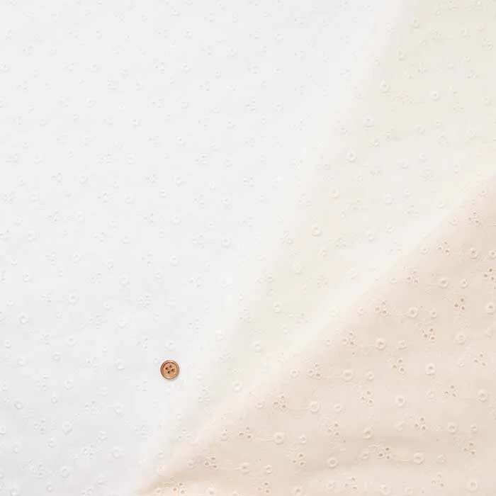 コットンキャンブリックA.Oレース生地