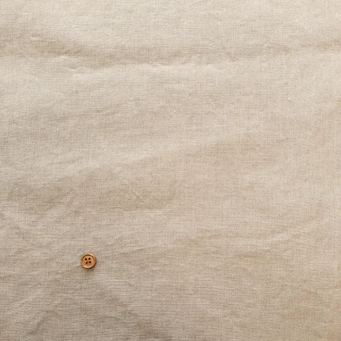 ナチュラルリネン生地　無地