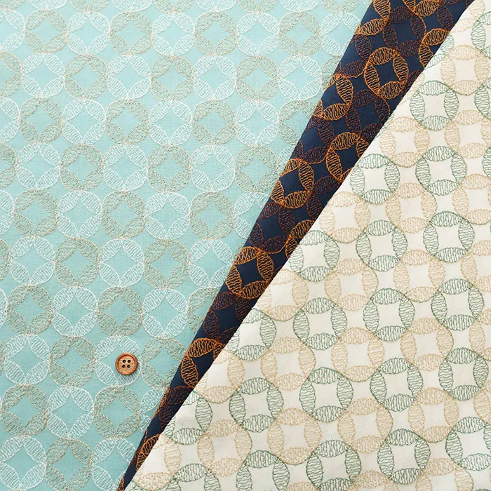 綿ローンレース生地