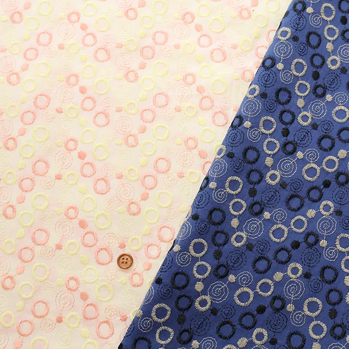 綿ローンレース生地