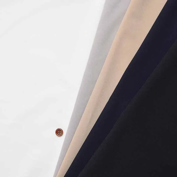 撥水加工・接触冷感　2Wayストレッチ生地　無地