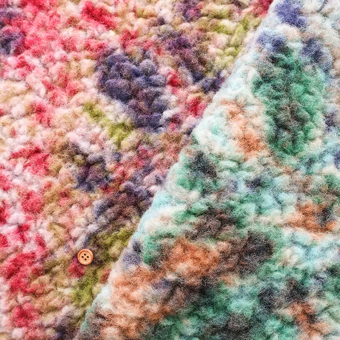 イタリア製　Sintopel　スライバージャガード生地