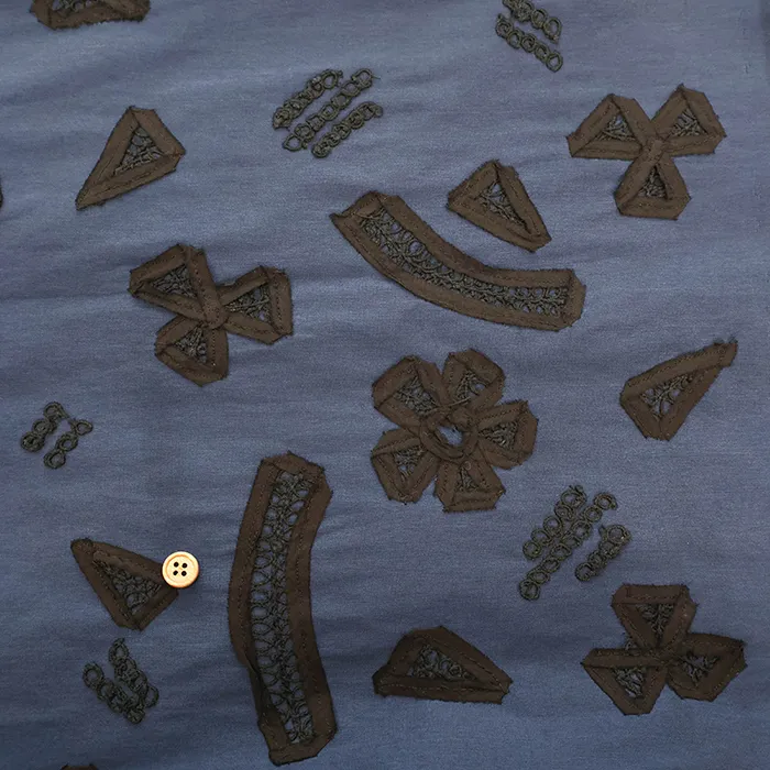 インド製　AP FASHION　刺繍生地