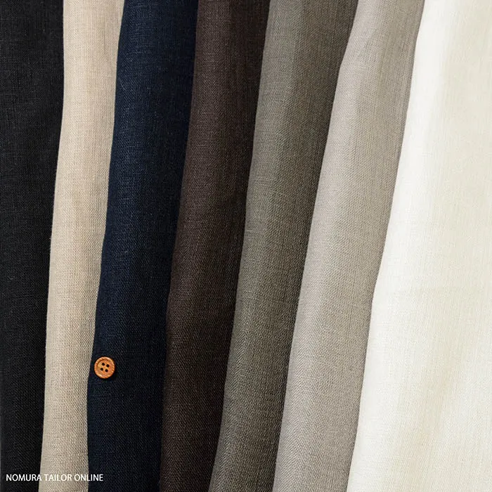 リネンダブルガーゼ　生地　無地