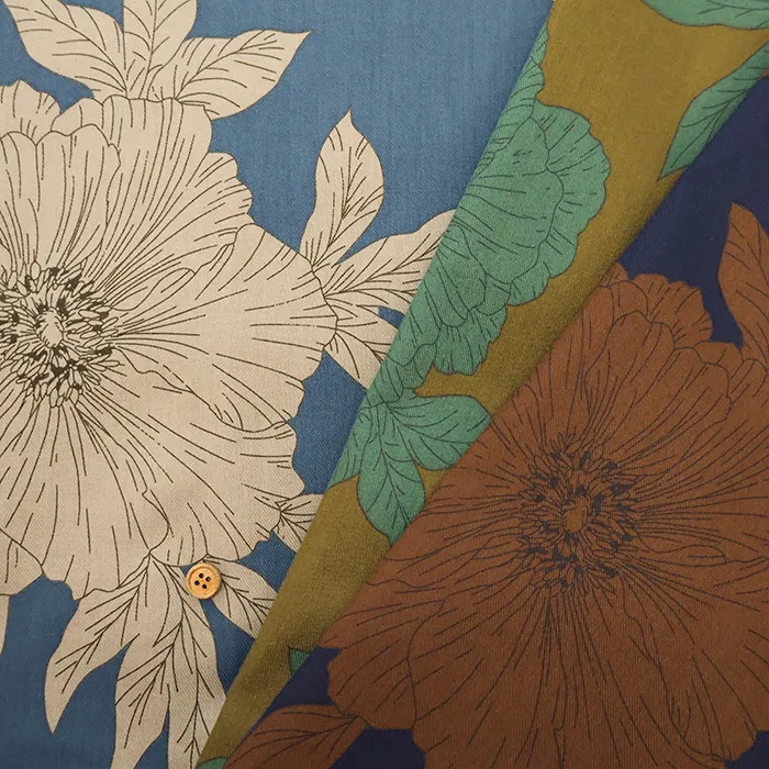 30CRWビエラ生地　フラワー