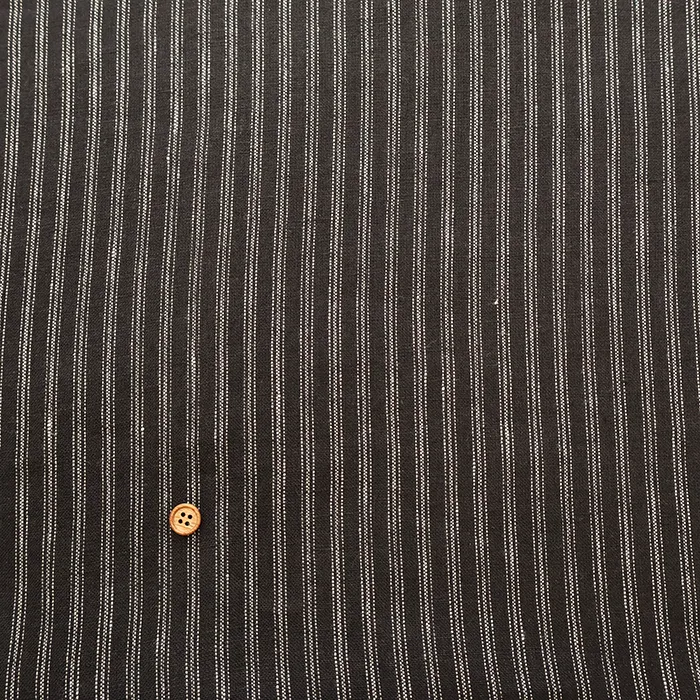 リトアニア製　リネンストライプ生地