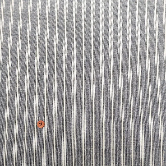 コットンウール生地　ストライプ