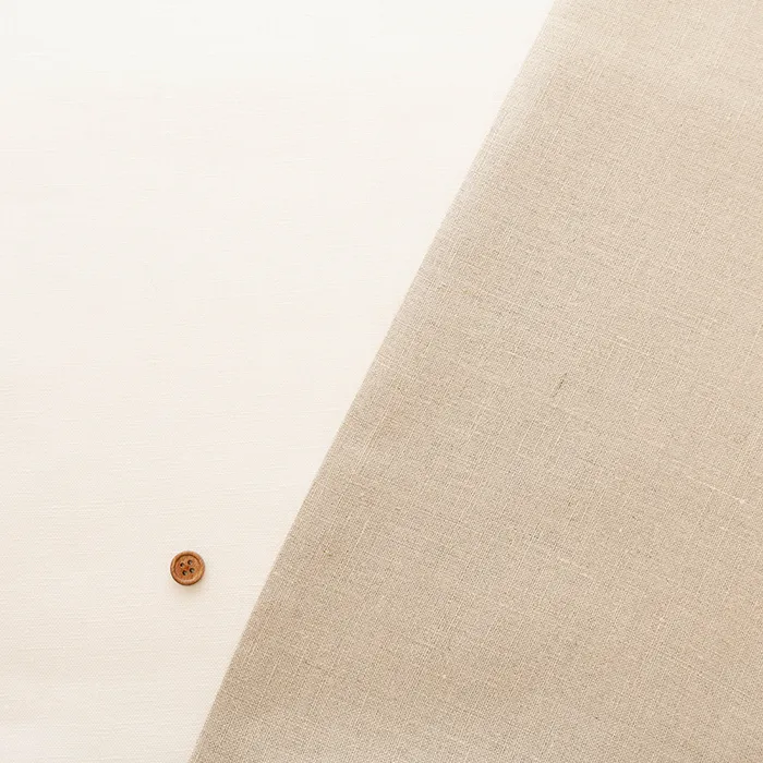 ソフトリネンキャンバス生地　無地