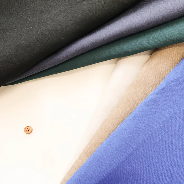 リネン×レーヨン生地　NAIA TWILL