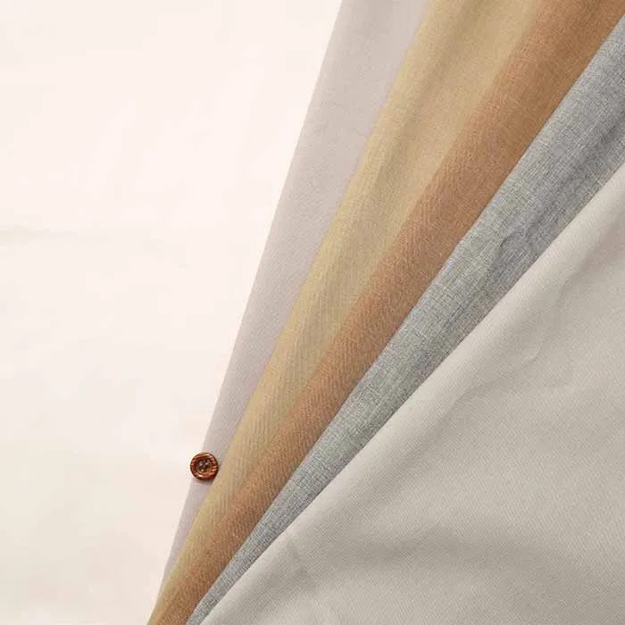 高密度P/Lツイル生地　無地