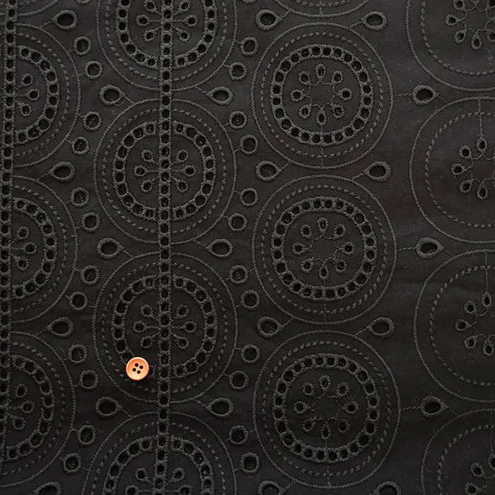 コットンローンレース生地