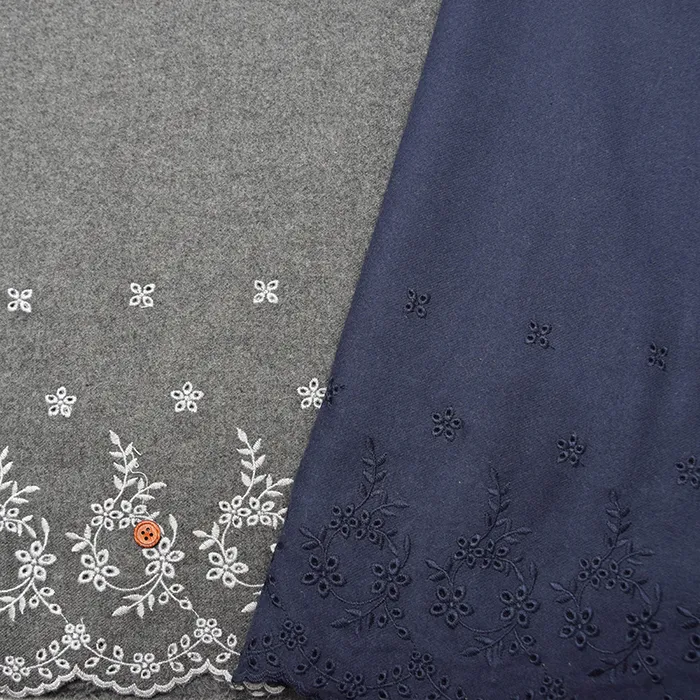 コットンビエラスカラップレース生地