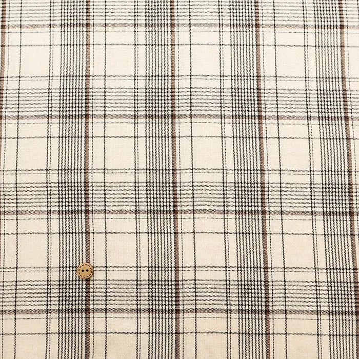 C/L 20s先染ワッシャー生地　チェック