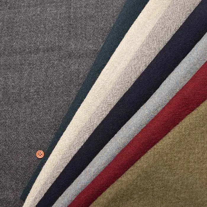 2/48ウールガーゼ生地　無地